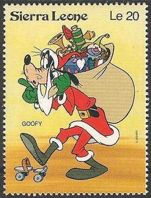 Philatélie - Goofy - Timbres de collection