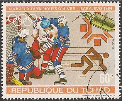 Philatélie - Hockey sur glace - Timbres de collection