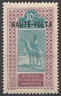 H-V26 - Philatélie - Timbre de Haute-Volta N° Yvert et Tellier 26 - Timbres de colonies françaises