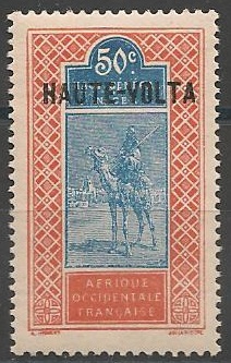 H-V31 - Philatélie - Timbre de Haute-Volta N° Yvert et Tellier 31 - Timbres de colonies françaises