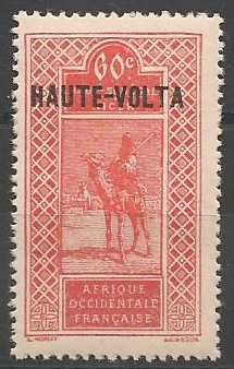 H-V32 - Philatélie - Timbre de Haute-Volta N° Yvert et Tellier 32 - Timbres de colonies françaises