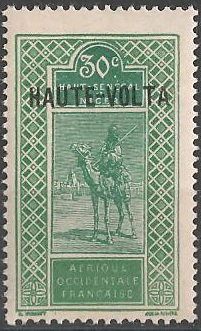 H-V41 - Philatélie - Timbre de Haute-Volta N° Yvert et Tellier 41 - Timbres de colonies françaises