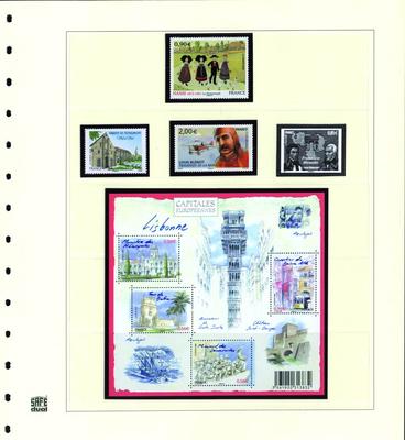ID2137-091 - Philatélie 50 - jeux complémentaires SAFE pour timbres de France