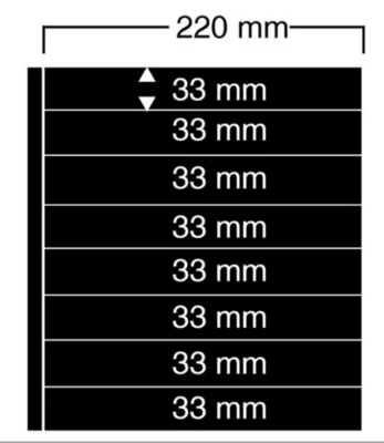 ID458 - Philatélie 50 - Feuilles Compact A4, 8 poches