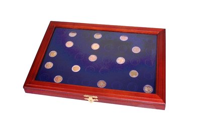 ID5868/79 - Philatélie 50 - matériel numismatique - vitrine de marque SAFE pour pièces de monnaies de collection