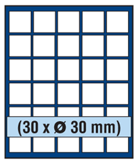 ID6330 - Philatélie 50 - matériel numismatique - médailler NOVA pour pièces de monnaies de collection