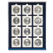 ID6350 - Philatélie 50 - matériel numismatique - médailler NOVA pour pièces de monnaies de collection