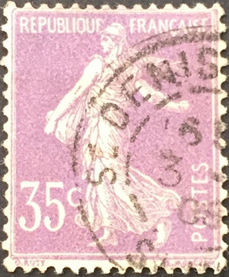 136obl - Philatelie - timbre de France Classique