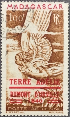 TAAFPA1obl - Philatélie – Timbres des terres australes n°PA1 - Timbres de collection