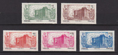 ININ31-35 - Philatelie - Timbres d'Inini série coloniale N° Yvert et Tellier 31 à 35 - Timbres de colonies françaises