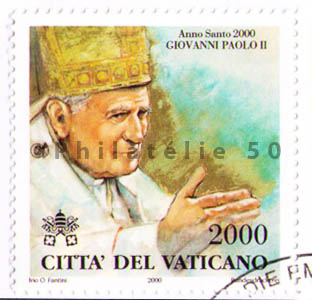 Philatélie - Jean Paul II - Timbres de collection