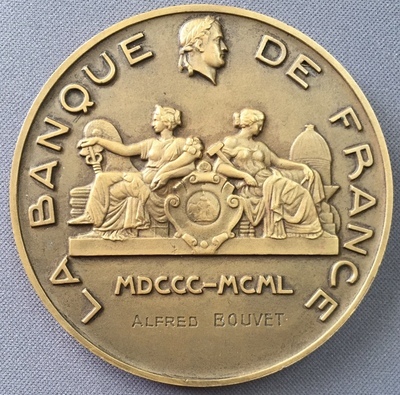 La sagesse/verso - Philatélie 50 - Médaille La sagesse fixe la fortune