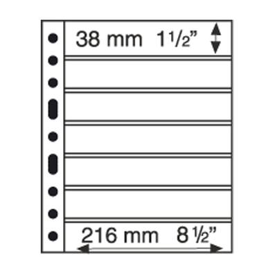 LE314011 - Philatélie - Recharges GRANDE 7 bandes - Timbres de collection