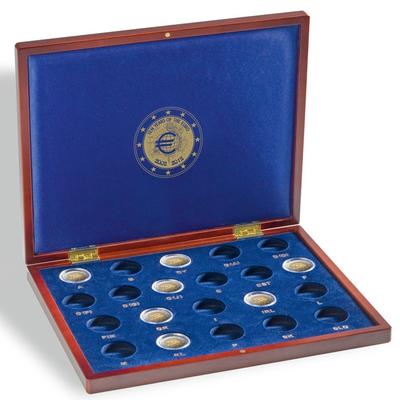 LE341623 - Philatélie 50 - coffret numismatique pour pièces de 2 € 10 ans de l'euro