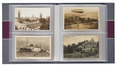LE348002-1 - Philatélie 50 - Album pour 200 cartes postales anciennes