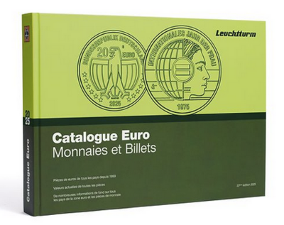 LE372911 - Philatelie 50 - Catalogue euro pour pièces et billets