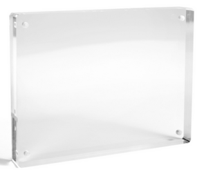 LE373070/1 - Philatelie 50 - Cadre acrylique pour un billet de banque jusqu'à 170 x 85 mm -  Expressio 170