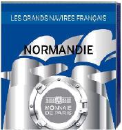 Le Nomandie coffret argent - Philatelie - pièce de monnaie euros - Monnaie de Paris - série bateaux