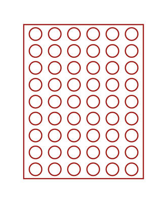 LI2154 - 2 - Philatélie 50 - médailler numismatique de marque LINDNER pour pièces de monnaies de collection