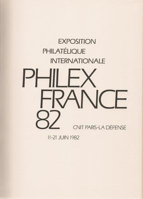 LivrePhilexFrance1982 - Philatelie - Livre philexfrance 1982 avec épreuves de luxe - Timbres de collection