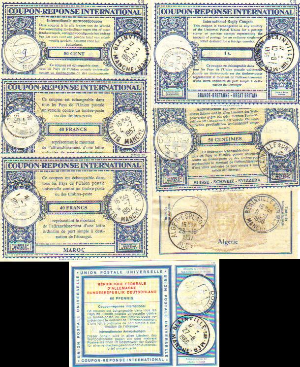 Lot coupons réponses