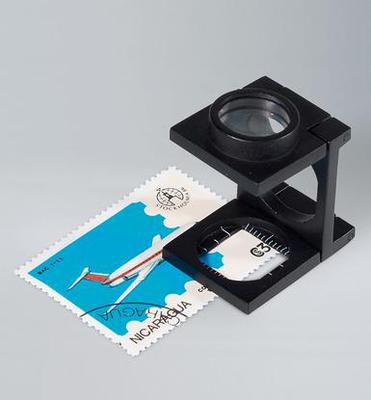 Loupe compte fils - Philatelie - loupe compte fils pour timbres de collection