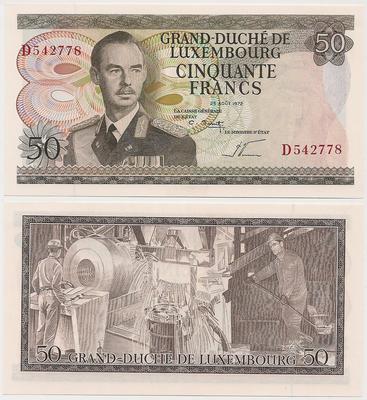 Luxembourg - Pick 55b - Billet de collection de l'Institut Monétaire Luxembourgeois - Billetophilie