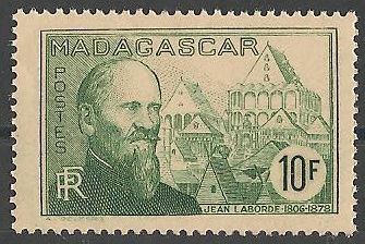 MAD225 - Philatélie - Timbre de Madagascar N° Yvert et Tellier 225 - Timbres de colonies françaises - Timbres de collection