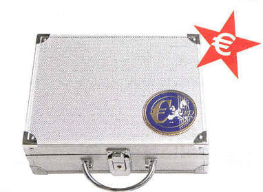 ID177 - Philatélie 50 - matériel numismatique - mallette de marque SAFE pour série de pièces de monnaies euros de collection