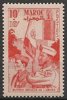 MAR276 - Philatélie - Timbre du Maroc N° Yvert et Tellier 276 - Timbres de colonies françaises avant indépendance - Timbres de collection