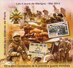 Marigny 2014-2 - Philatelie - bloc Marigny