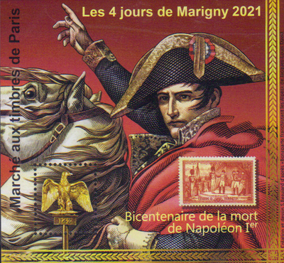 Marigny 2021 - Philatelie - bloc Marigny 2021