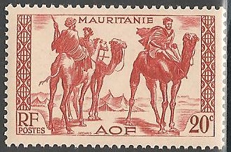 MAU79 - Philatélie - Timbre de Mauritanie N° Yvert et Tellier 79 - Timbres de colonies françaises - Timbres de collection