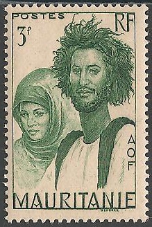 MAU91 - Philatélie - Timbre de Mauritanie N° Yvert et Tellier 91 - Timbres de colonies françaises - Timbres de collection