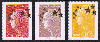 Maxi-Marianne 4 - Philatelie - timbres de France Maxi Marianne Etoiles d'Or 2012