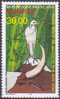 MAYPA3 - Philatélie - Timbre Poste Aérienne de Mayotte N° Yvert et Tellier 3 - Timbres de collection