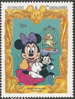 Philatélie - Minnie - Timbres de collection