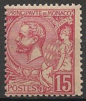 MON15 - Philatélie - Timbre de Monaco N° Yvert et Tellier 15 neuf - Timbres de collection