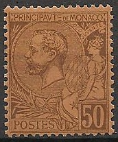 MON18 - Philatélie - Timbre de Monaco N° Yvert et Tellier 18 neuf - Timbres de collection