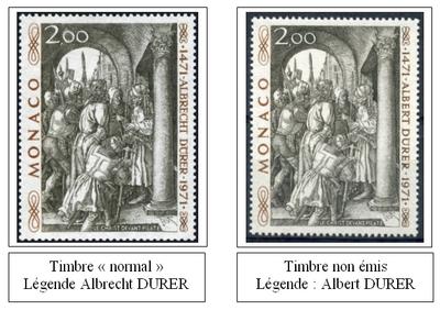 MON876A - 2 - Philatélie 50 - timbre de Monaco N° Yvert et Tellier 876A - timbre de collection