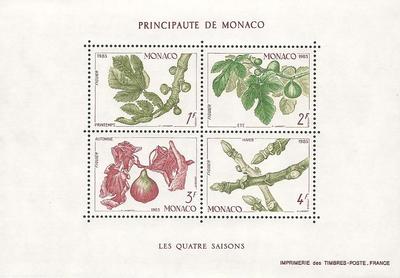 MONBF26 - Philatélie - Bloc feuillet de Monaco N° Yvert et Tellier 26 - Timbres de Monaco - Timbres de collection