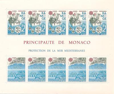 MONBF34 - Philatélie - Bloc feuillet de Monaco N° Yvert et Tellier 34 - Timbres de Monaco - Timbres de collection