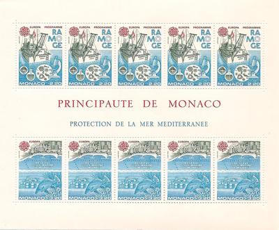 MONBF34 - Philatélie - Bloc feuillet de Monaco N° Yvert et Tellier 34 - Timbres de Monaco - Timbres de collection