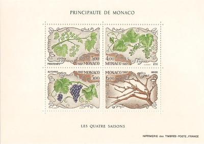 MONBF38 - Philatélie - Bloc feuillet de Monaco N° Yvert et Tellier 38 - Timbres de Monaco - Timbres de collection