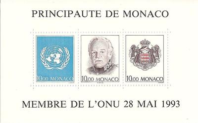 MONBF62 - Philatélie - Bloc feuillet de Monaco N° Yvert et Tellier 62 - Timbres de Monaco - Timbres de collection