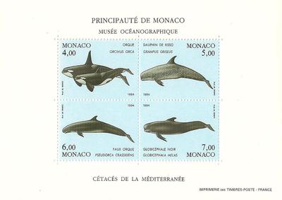 MONBF64 - Philatélie - Bloc feuillet de Monaco N° Yvert et Tellier 64 - Timbres de Monaco - Timbres de collection