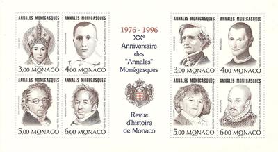 MONBF72 - Philatélie - Bloc feuillet de Monaco N° Yvert et Tellier 72 - Timbres de Monaco - Timbres de collection