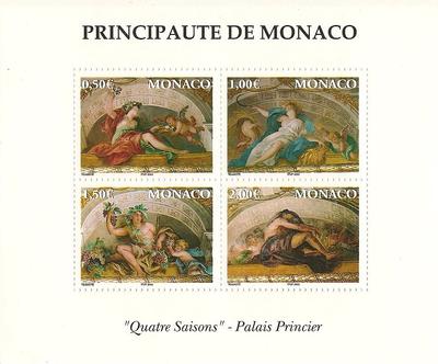 MONBF87 - Philatélie - Bloc feuillet de Monaco N° Yvert et Tellier 87 - Timbres de Monaco - Timbres de collection