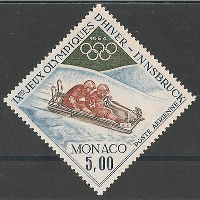 MONPA83 - Philatélie - Timbre Poste Aérienne de Monaco N° Yvert et Tellier 83 - Timbres de Monaco - Timbres de collection