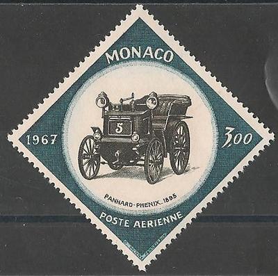 MONPA91 - Philatélie - Timbre Poste Aérienne de Monaco N° Yvert et Tellier 91 - Timbres de Monaco - Timbres de collection